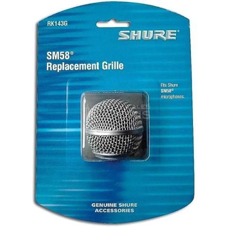 shure rk-143g microphone grill sm-58 microphone part