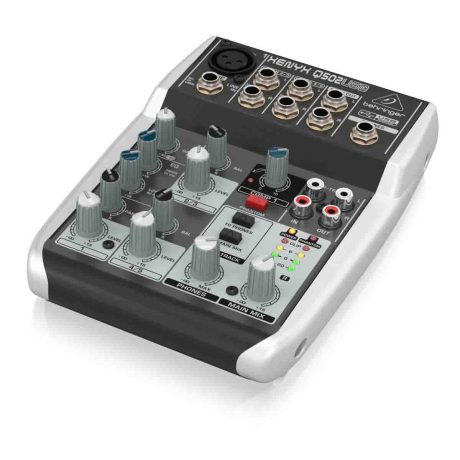 behringer q502usb console usb mixer