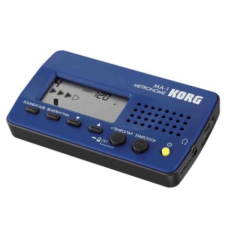 MA1_blue_metronome korg rythm KORG MA-1BLBK Digital Metronome