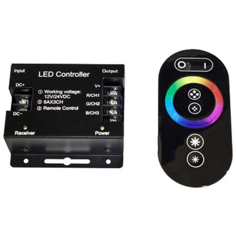 led rgb controller touch wireless