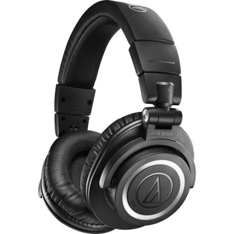 Audio-Technica Consumer ATH-M50xBT2 Wireless Over-Ear Headphones (Black) artsound akoustika headset