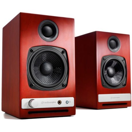 Audioengine HD3 Self-Amplifying Bookshelf Speakers 2.75 ”15W RMS Red (Pair) wireless hxeio artsound