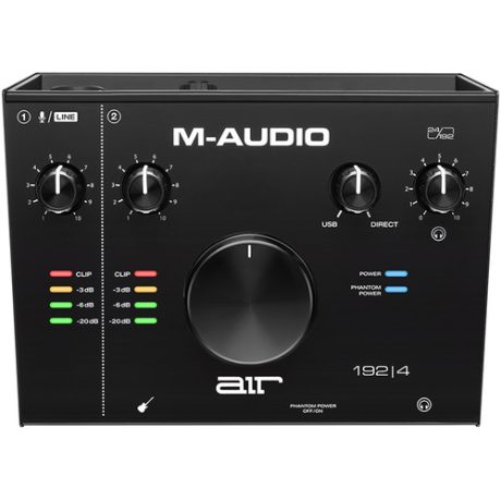 M-Audio Air 192 4 Vocal Studio Pro Desktop 2x2 USB Type-C Audio Interface with Mic and Headphones artsound akoustika