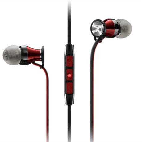 SENNHEISER Momentum M2-In-Ear-i-Chrome Ακουστικά με Μικρόφωνο - Sennheiser