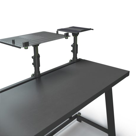 GFDJT01_DJ-Desk-with-Adjustable-Loudspeaker-Laptop-Trays