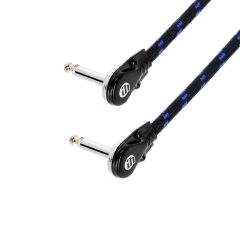 K4IRR0300VINTAGE_Adam-Hall-Cables-4-STAR-IRR-0300-VINTAGE-Vintage-Instrument-Cable-Extra-Flat-6.3-mm-Right-Angle-Plugs-3-m