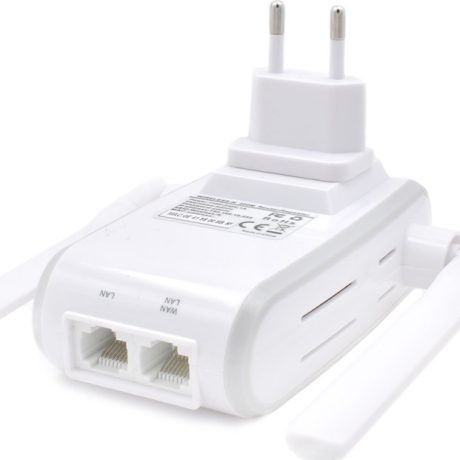 Andowl Q-A225 WiFi Extender Single Band (2.4GHz) 300Mbps με 2 Θύρες Ethernet Andowl Q-A225