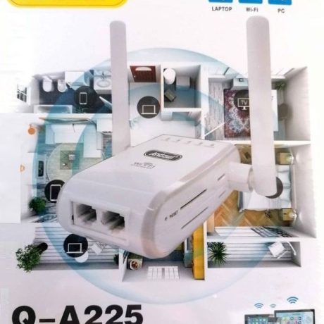 Andowl Q-A225 WiFi Extender Single Band (2.4GHz) 300Mbps με 2 Θύρες Ethernet Andowl Q-A225