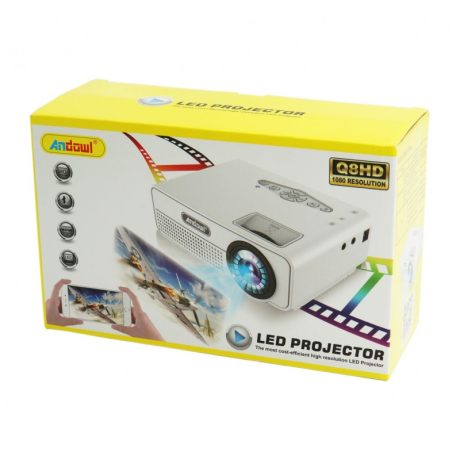 andowl q8hd projector led hd 1080 protable mini