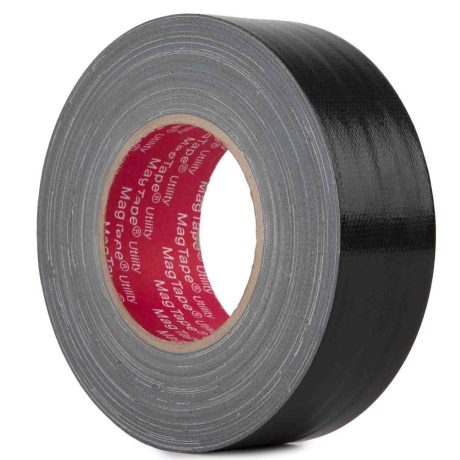 CTGLOSSUT50BK magtape adhesive tape cloth gloss utility