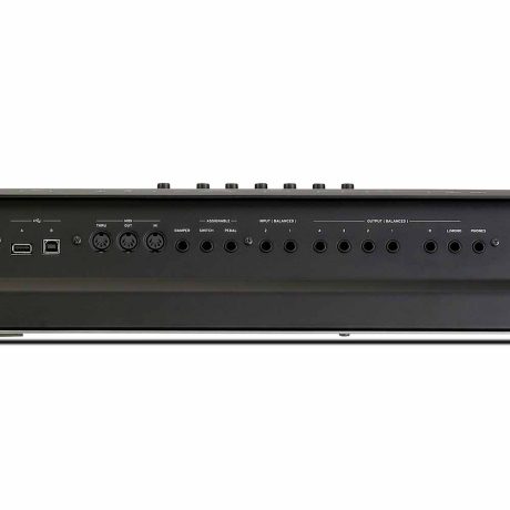 NAUTILUS-88 MIDI keyboard synthesizer backside