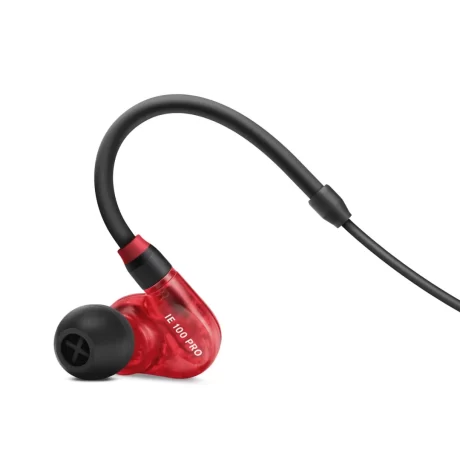 sennheiser ie-100 pro wireless red in ear headphones