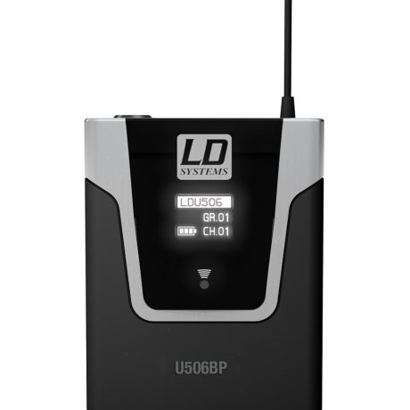 LDU506BPL2_dual microphone lavalier wireless system Ασύρματο πετου διπλο