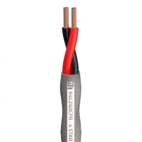 Adam Hall Cables 4 STAR L 240 CPR Loudspeaker cable 2 x 4.0 mm² Price/m