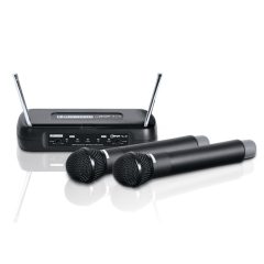LD Systems ECO 2X2 HHD 2 Dual - Wireless Microphone System with 2 x Dynamic Handheld Microphone