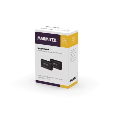 Marmitek MegaView 63 - HDMI extender UTP - PoC - 40 m