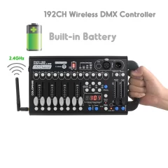 ARTLIGHT 192DMX-MINI Wireless DMX Controller 192CH Rechargeable Built in Battery Stage Light Effect Controller