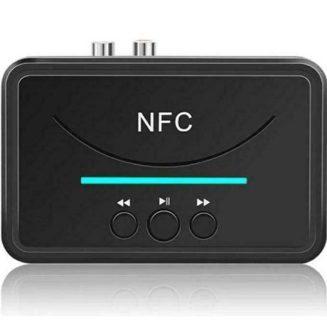 BT200 Bluetooth 5 Receiver with 3.5mm Jack Output Port and NFC