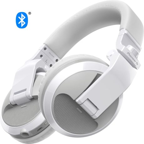 hdj-x5bt-w-bluetooth white pioneer headphones artsound