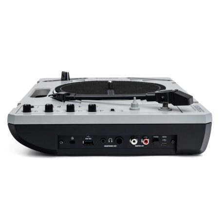 RELOOP Spin Turntable with Preamplifier and Built-in Speakers Gray
