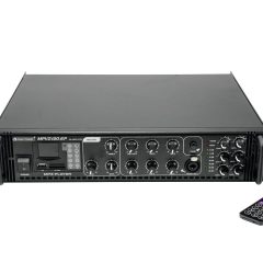 OMNITRONIC MPVZ-120.6P 6-zone PA Mono Mixing Amp MP3 player IR remote 100V 120W