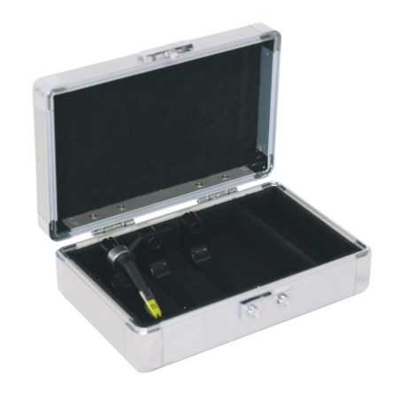 ROADINGER Case for 3 Turntable Systems in aluminum look