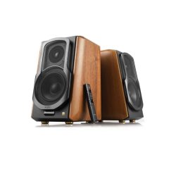 Edifier S1000MKII Active Bookshelf Speakers with Bluetooth 120W Brown (Pair)