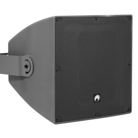 OMNITRONIC ODX-215TM Installation Speaker 100V (IP56) with mount, 400 W RMS (Dark Grey)
