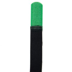 ARTSOUND Hook-and-loop strap 150x16, blackgreen, crossed